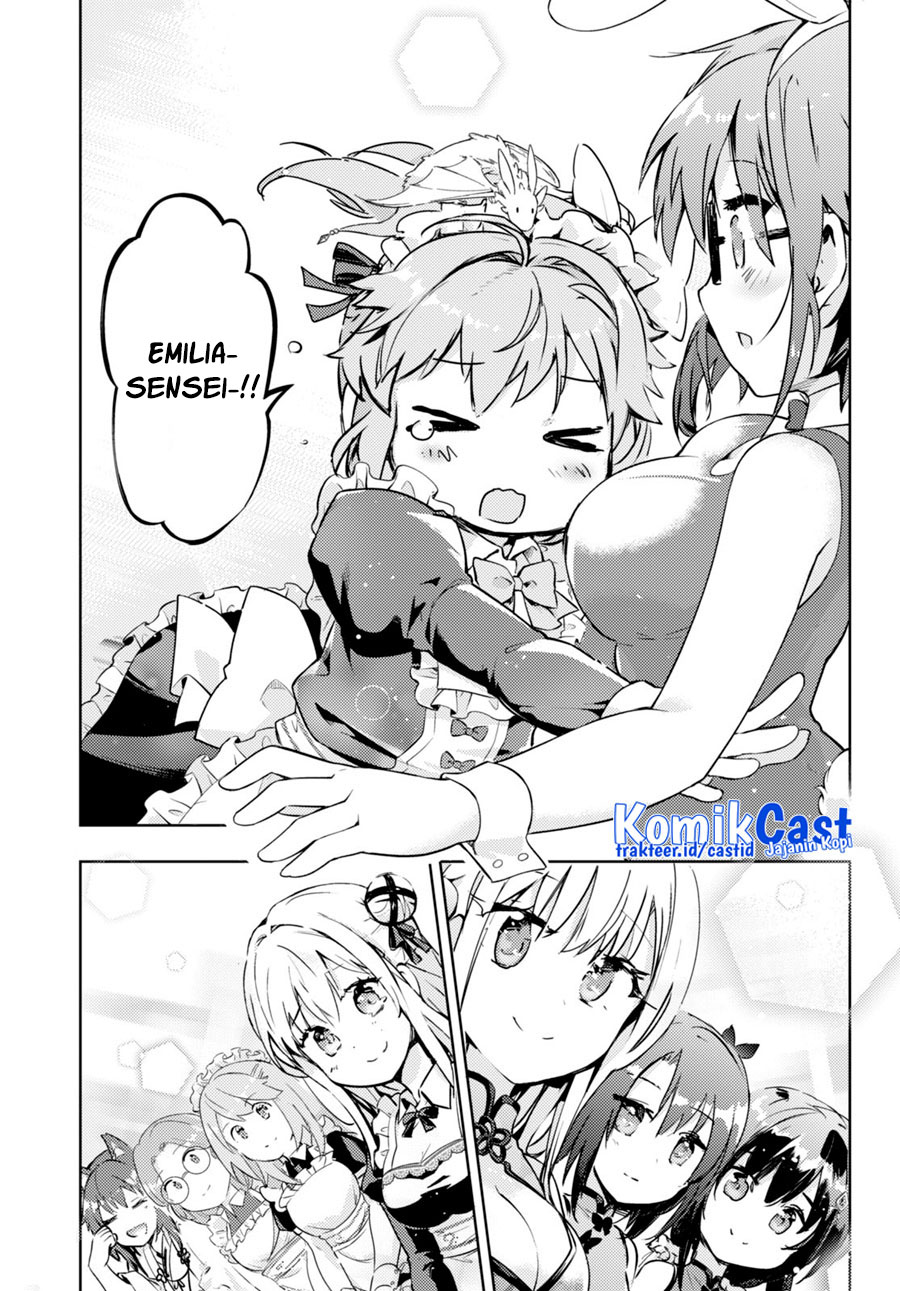 Kenshi wo Mezashite Nyuugaku shita no ni Mahou Tekisei 9999 nan desu kedo!? Chapter 59 Bahasa Indonesia